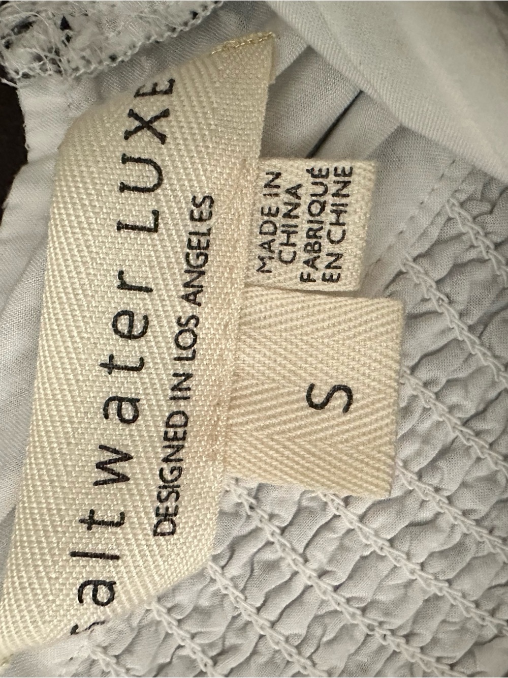 saltwater LUXE Black & White Striped Mini Sundress - Picture 7 of 7